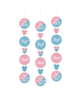 Hangdecoratie Gender Reveal 3st